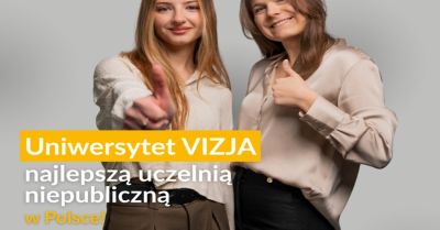 Uniwersytet VIZJA - lider wśród uczelni niepublicznych w Polsce według QS Europe University Rankings 2026