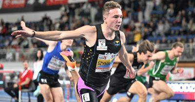 Szymański liderem europejskich tabel, minimum Święty-Ersetic i rekord kraju Kuś. W Toruniu zakończyły się lekkoatletyczne halowe mistrzostwa Polski