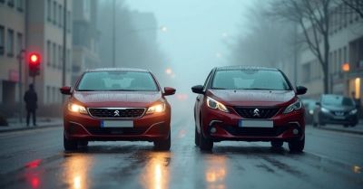 Mgła doprowadziła do kolizji w Miasteczku Śląskim