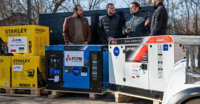 Ponad 560 agregatów przekazało Mazowsze lokalnym społecznościom w Ukrainie