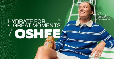 OSHEE i Iga Świątek wracają z nową odsłoną Hydrate for Great Moments