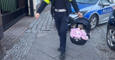 Dziecko uratowane dzięki szybkiej akcji służb w Legnicy
