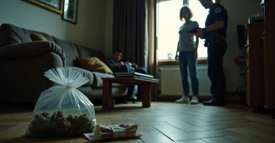 28 latka zatrzymana z prawie 700 g marihuany w Krakowie