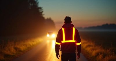 Odblaski ratują życie używaj ich po zmroku przez cały rok