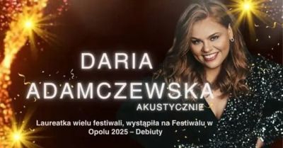 Koncert na żywo - Daria Adamczewska Trio Akustyczne