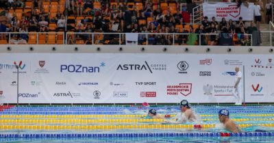 Poznań stolicą studenckiego pływania. Świetne finały na otwarcie AMP