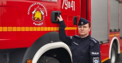 Policjantka z Rawy ratuje też jako druh OSP