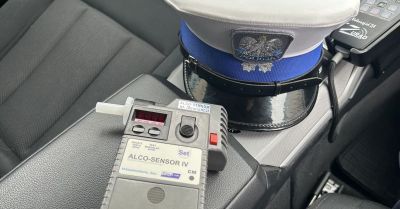 Pijany i bez uprawnień zatrzymany w Brusach