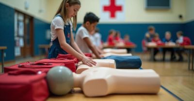 Uczniowie powiatu olsztyńskiego rywalizują w pierwszej pomocy