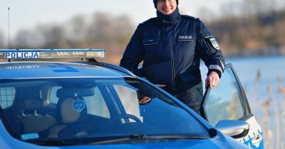 Podziękowania dla dzielnicowego Damiana Szymaniaka w Skierniewicach