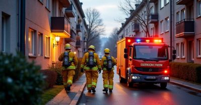 Ewakuacja bloku w Mysłowicach po wycieku gazu. 33 osoby bezpieczne