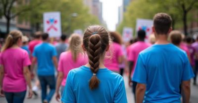 Kolorowy Marsz Autyzmu przeszedł przez Grójec