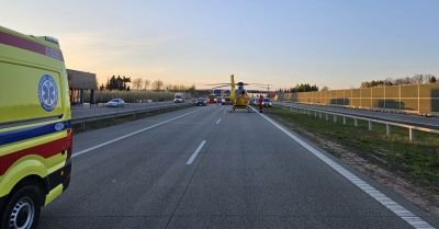 Śmiertelny wypadek motocyklisty na S7 w Podolu