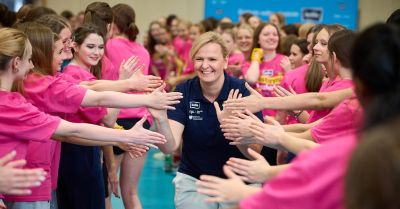 Mistrzynie olimpijskie będą zachęcać uczennice do aktywności fizycznej. Otylia Jędrzejczak: Warto walczyć o siebie i swoje marzenia