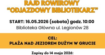 Rajd Odjazdowy Bibliotekarz w bibliotece miejskiej