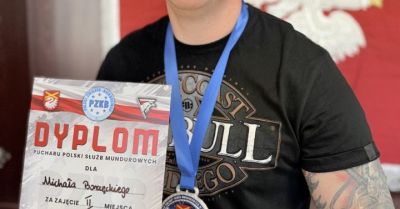 Sportowy sukces policjanta z Polic w kickboxingu