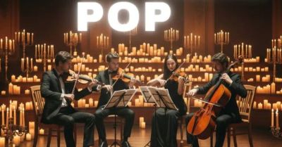 Kwartet smyczkowy w repertuarze ikon muzyki pop przy świecach