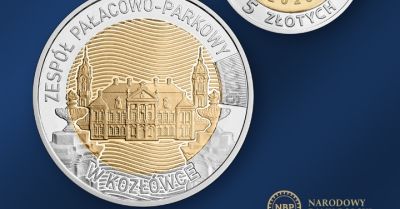 Zespół pałacowo-parkowy w Kozłówce nowa moneta okolicznościowa NBP