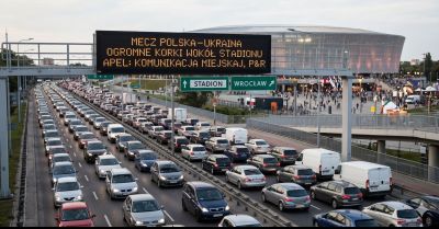 Polska - Ukraina we Wrocławiu. Na meczu najlepszym MPK!
