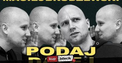 Maciej Brudzewski w nowym programie Podaj dalej