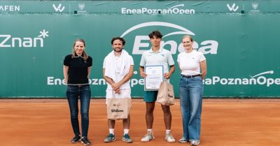 Trzysetowy finał preeliminacji Enea Poznań Open. Dzika karta wręczona