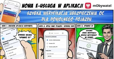 Sprawdź OC w mObywatelu - usługa, po którą chętnie sięgają użytkownicy