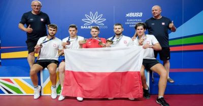 Doskonały początek Polaków na Europejskich Igrzyskach Akademickich w Salerno. Mamy już osiem medali