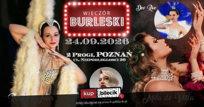 Burleska by Rose de Noir klubie 2progi