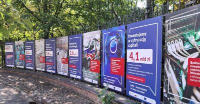 KPO - Inwestujemy w Twoje zdrowie! - zapraszamy na wystawę plenerową w Łazienkach Królewskich