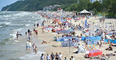 Można wchodzić do wody na prawie wszystkich bałtyckich kąpieliskach